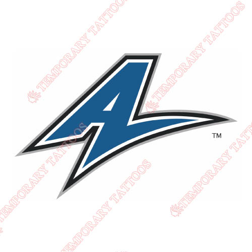 UNC Asheville Bulldogs Customize Temporary Tattoos Stickers NO.6049